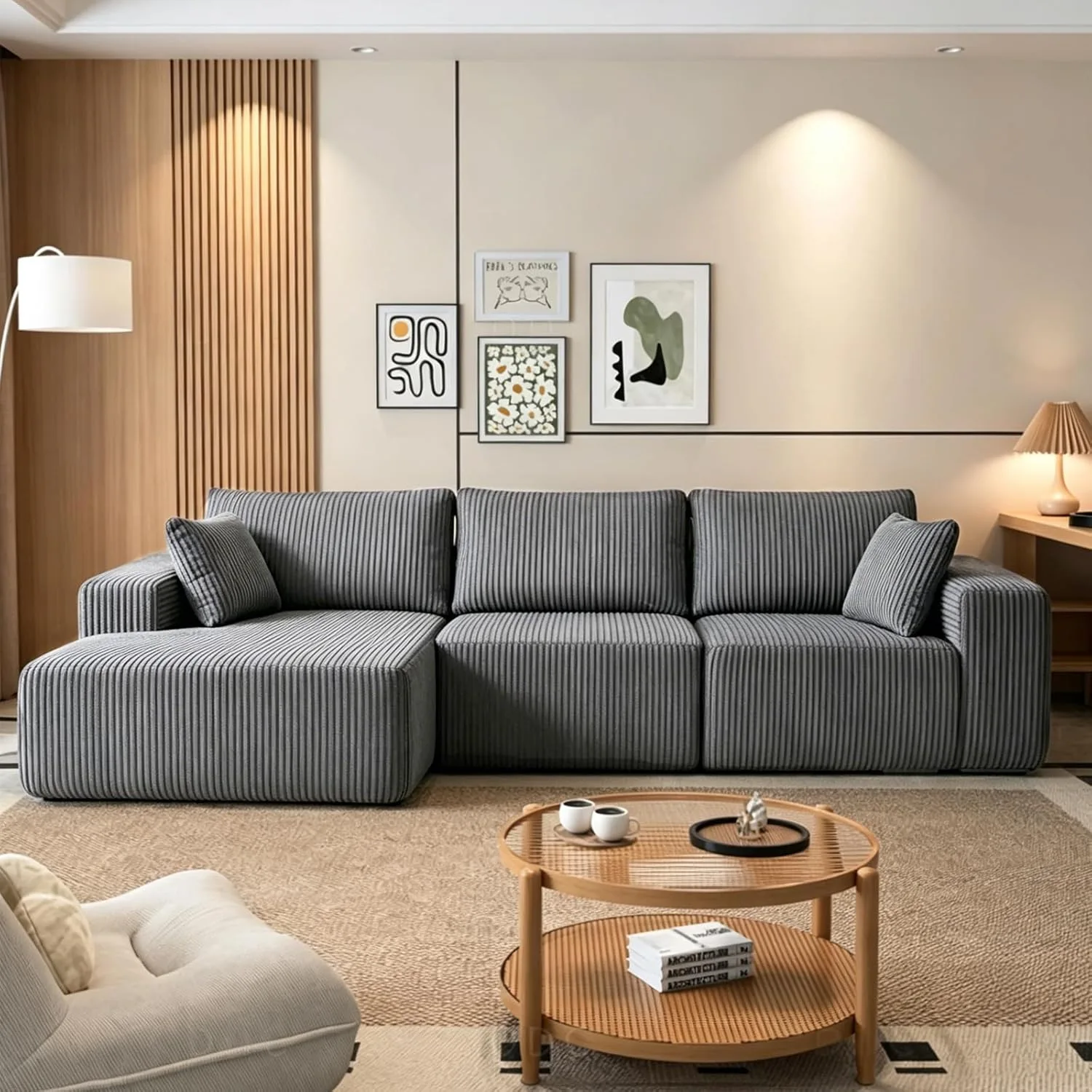 Cloud Sectional Boneless Couches for Living Room