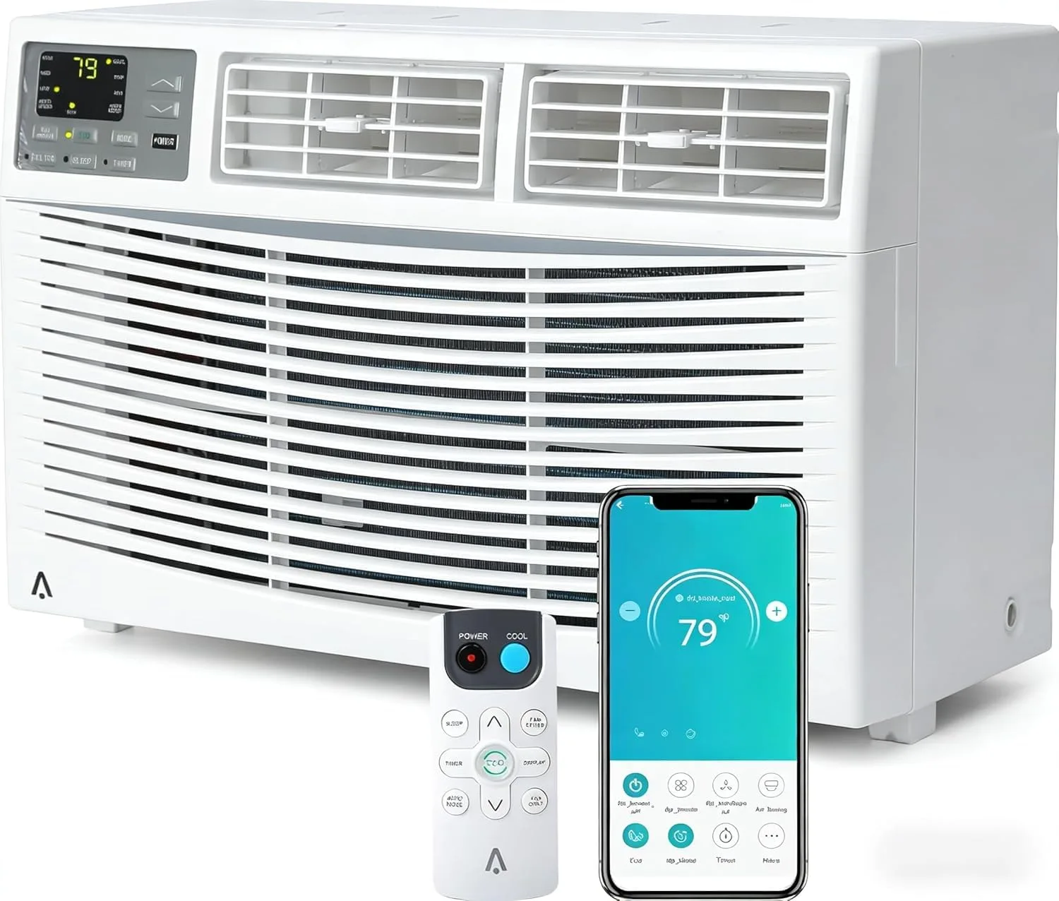 8000 BTU Window Air Conditioner with Wifi & Remote Control