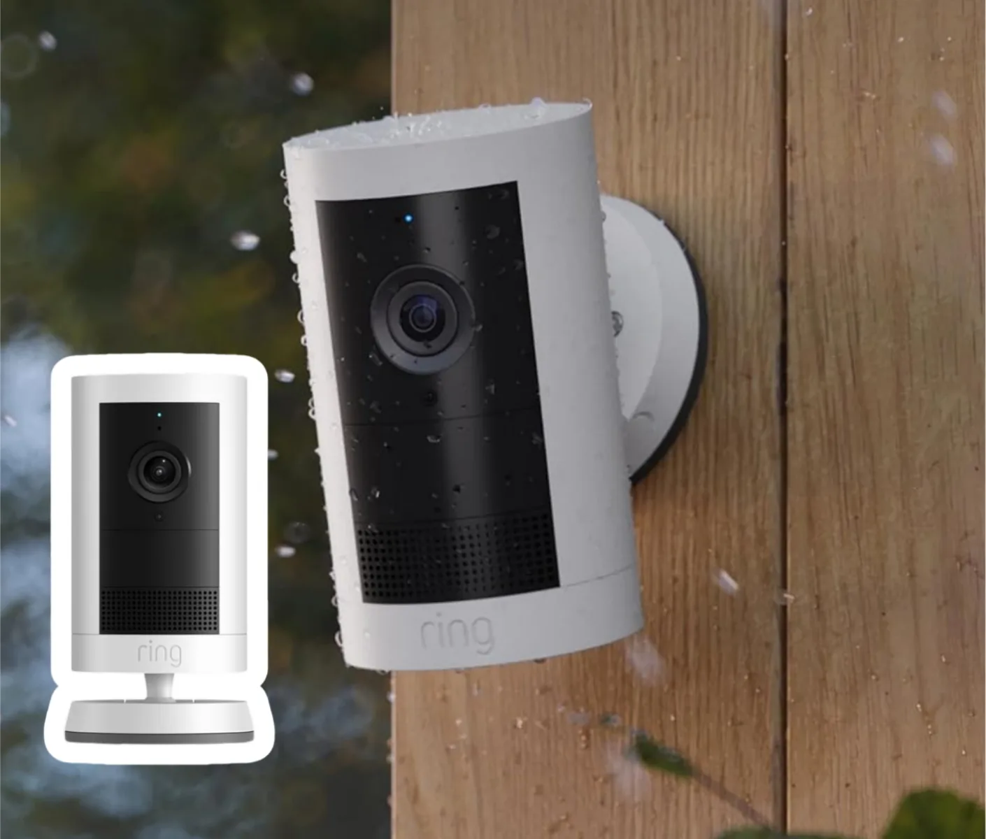 Ring Outdoor Cam Plus – w/ battery, newest model