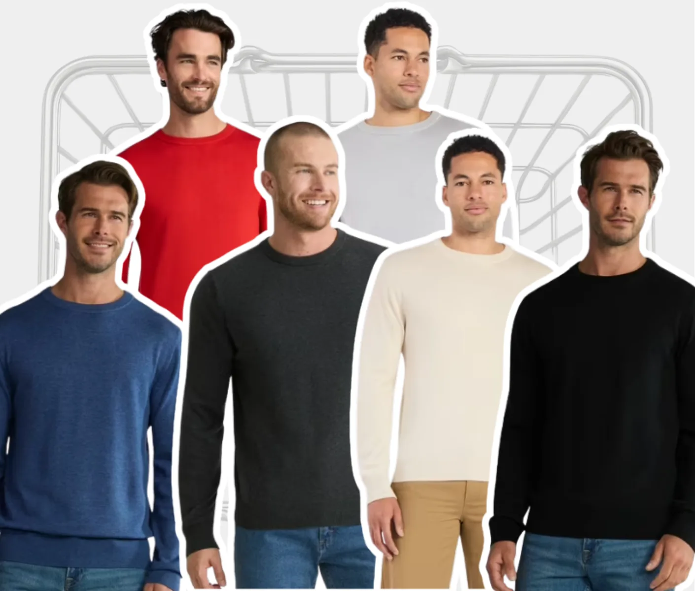 Relaxed Fit Lightweight Crewneck Sweater