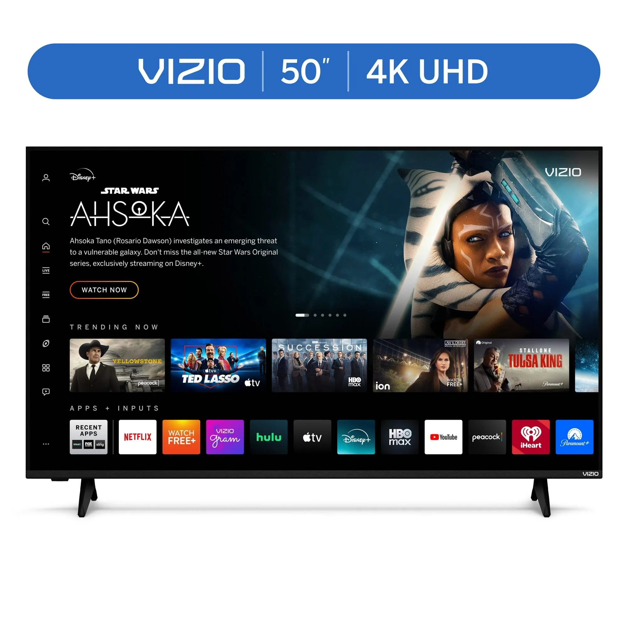 VIZIO 50″ Class 4K UHD LED HDR Smart TV