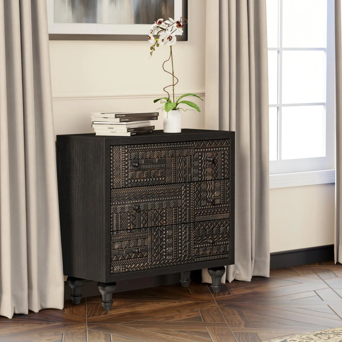 HUGE PRICE DROP! Vintage Farmhouse 3-Drawer Dresser