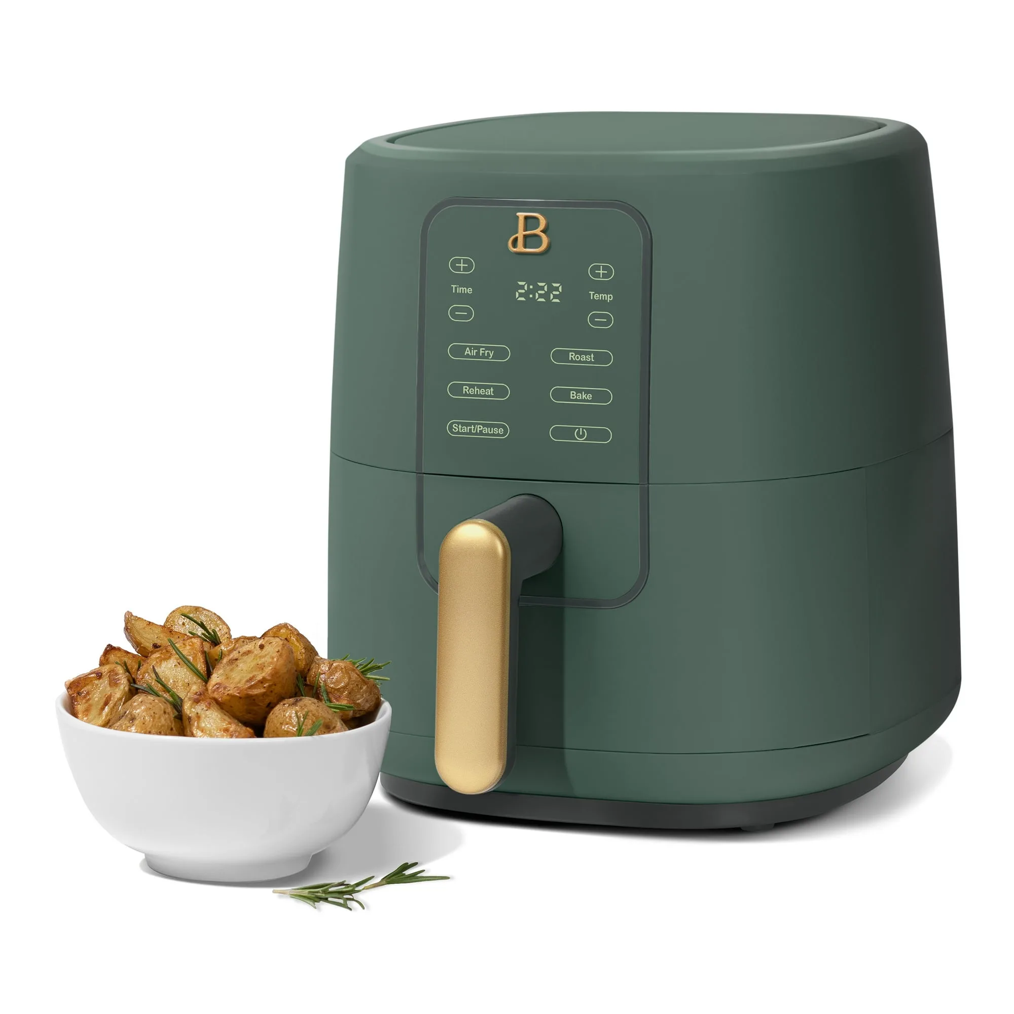 Beautiful 3 Qt Air Fryer with TurboCrisp Technology