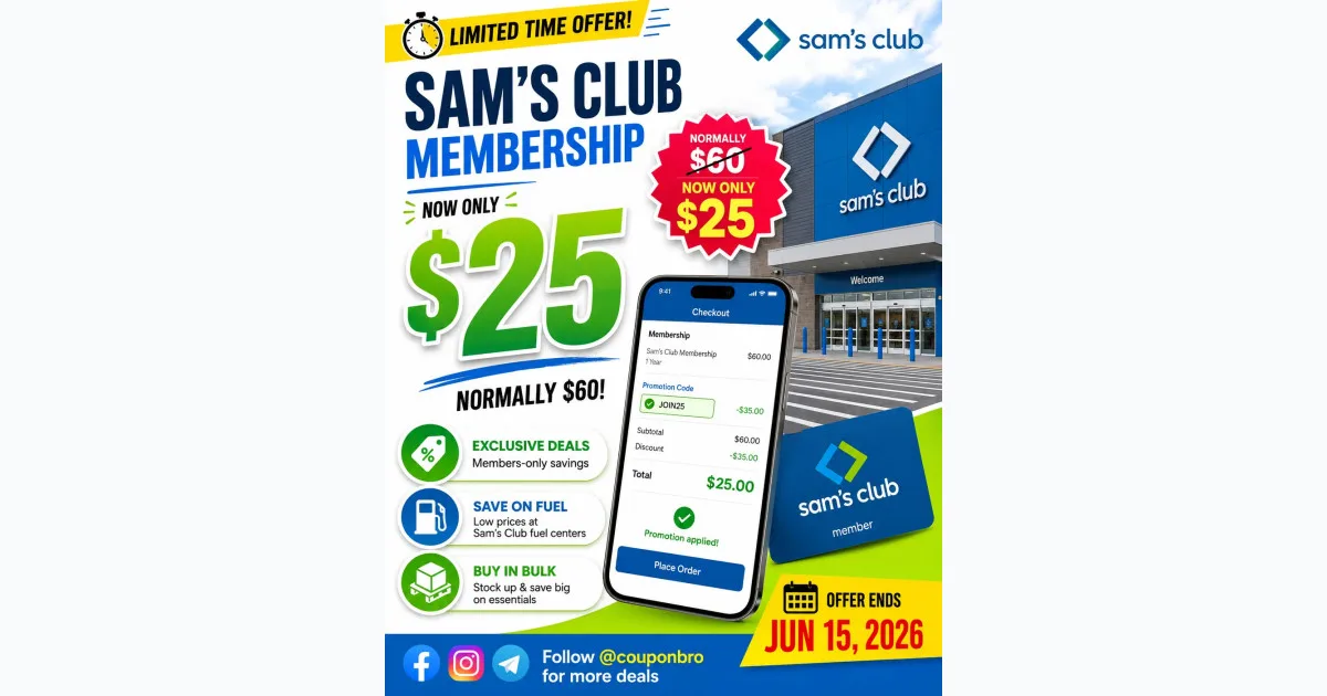 Sam’s Club Membership