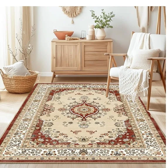 4×6 Rug – Stain Resistant Washable Rug