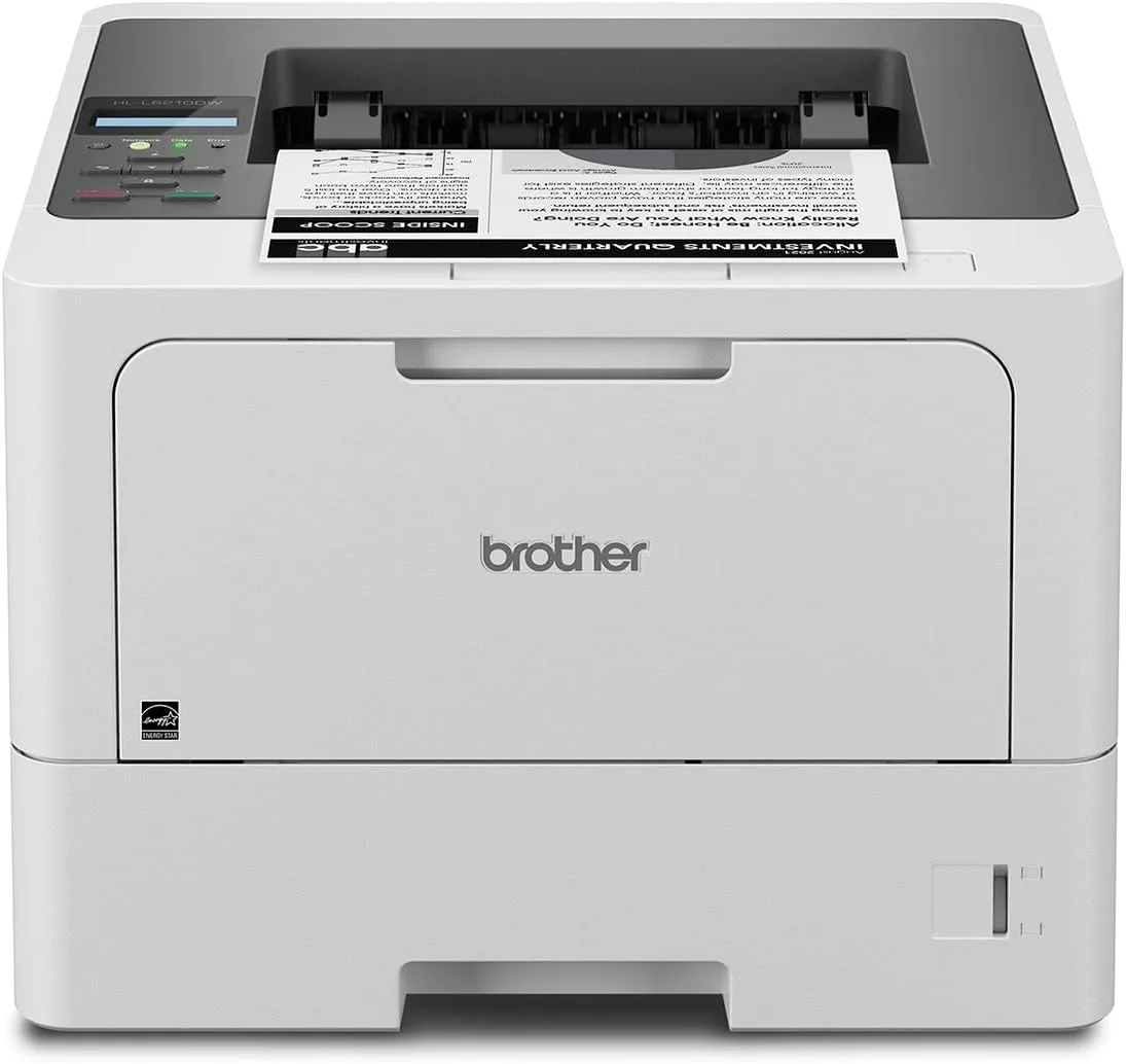 Brother HL-L5210DW Business Monochrome Laser Printer with Duplex Printing
