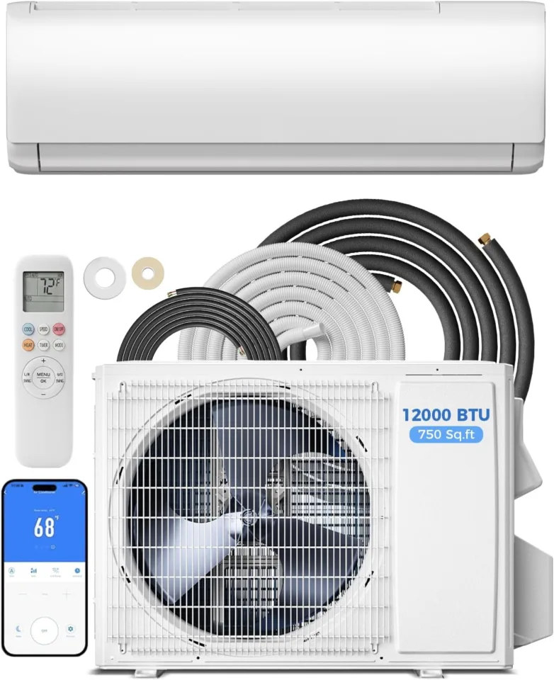 12000 BTU Mini Split AC/Heating System