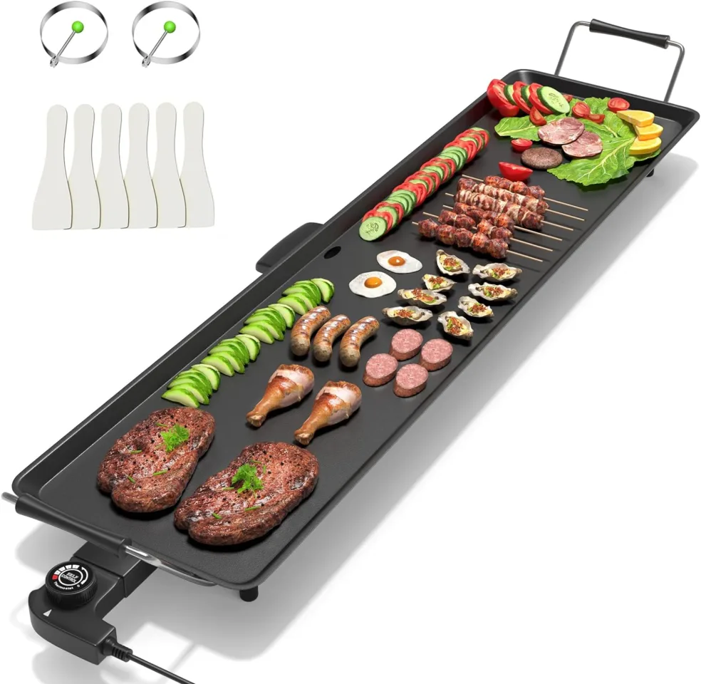 Electric Griddle Teppanyaki Grill