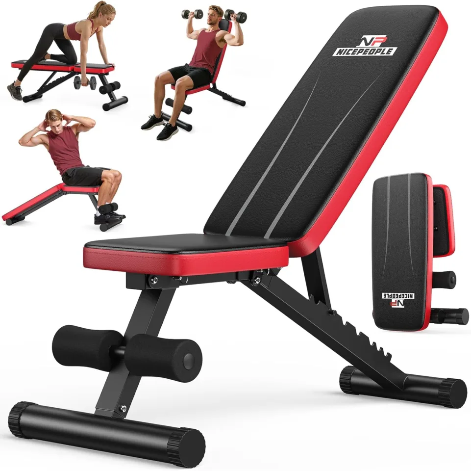 Adjustable Weight Bench for Home Gym