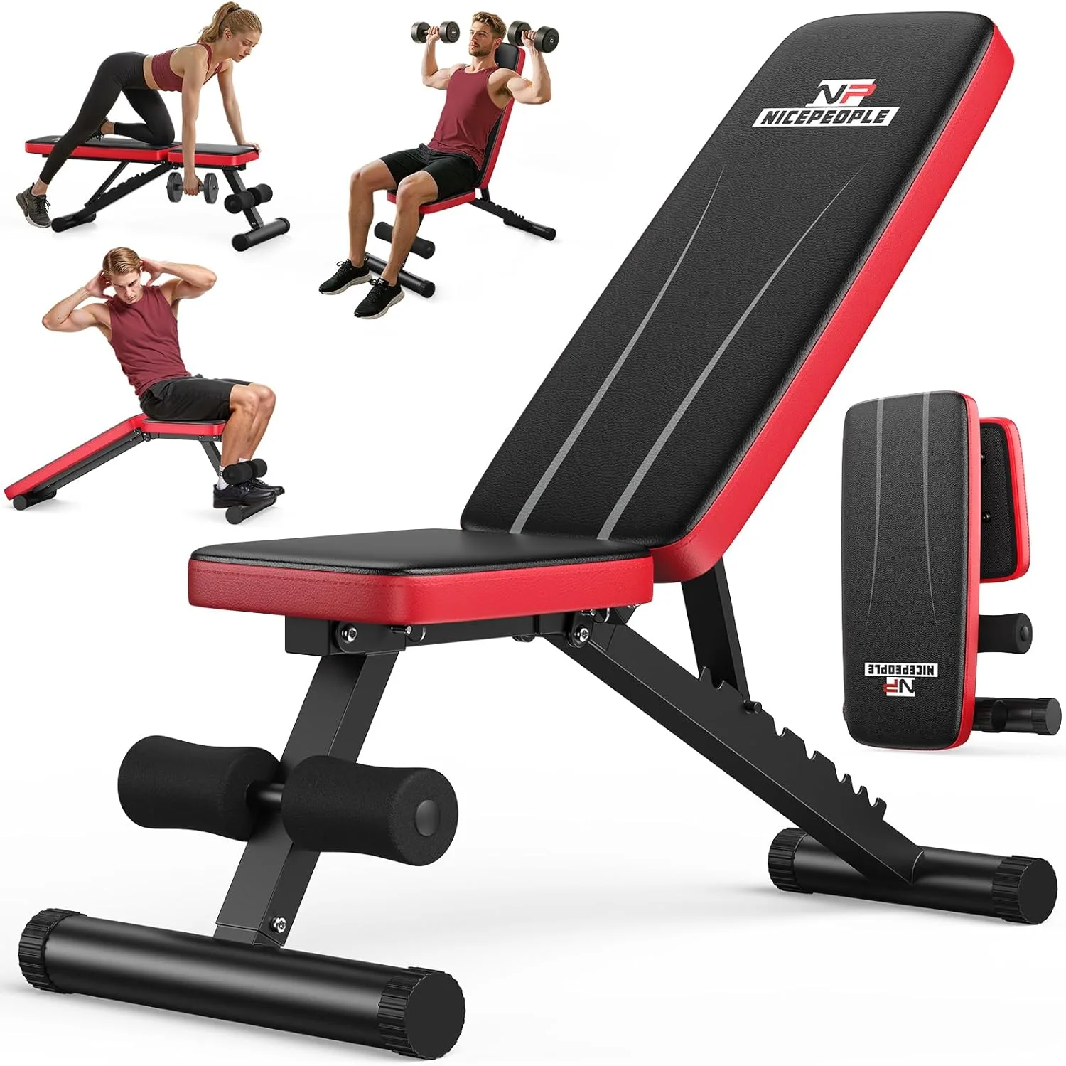 Adjustable Weight Bench for Home Gym