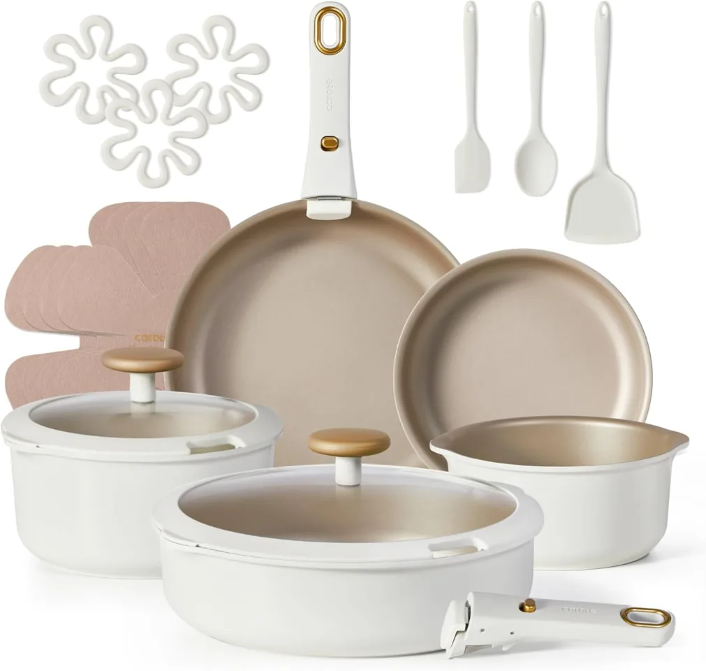 19 Pcs Pots and Pans Set