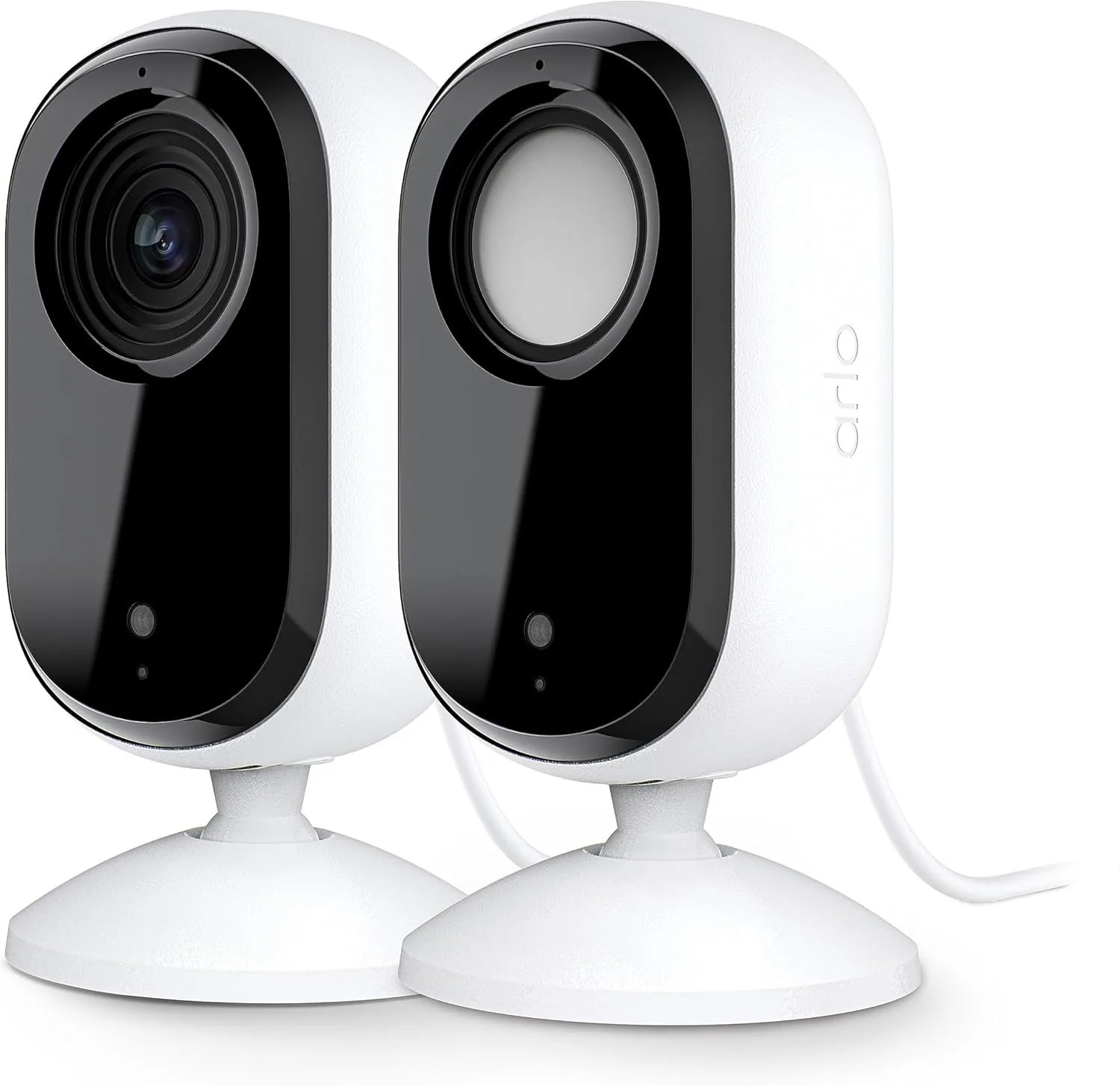 2-Pack Arlo Essential Indoor Security Camera