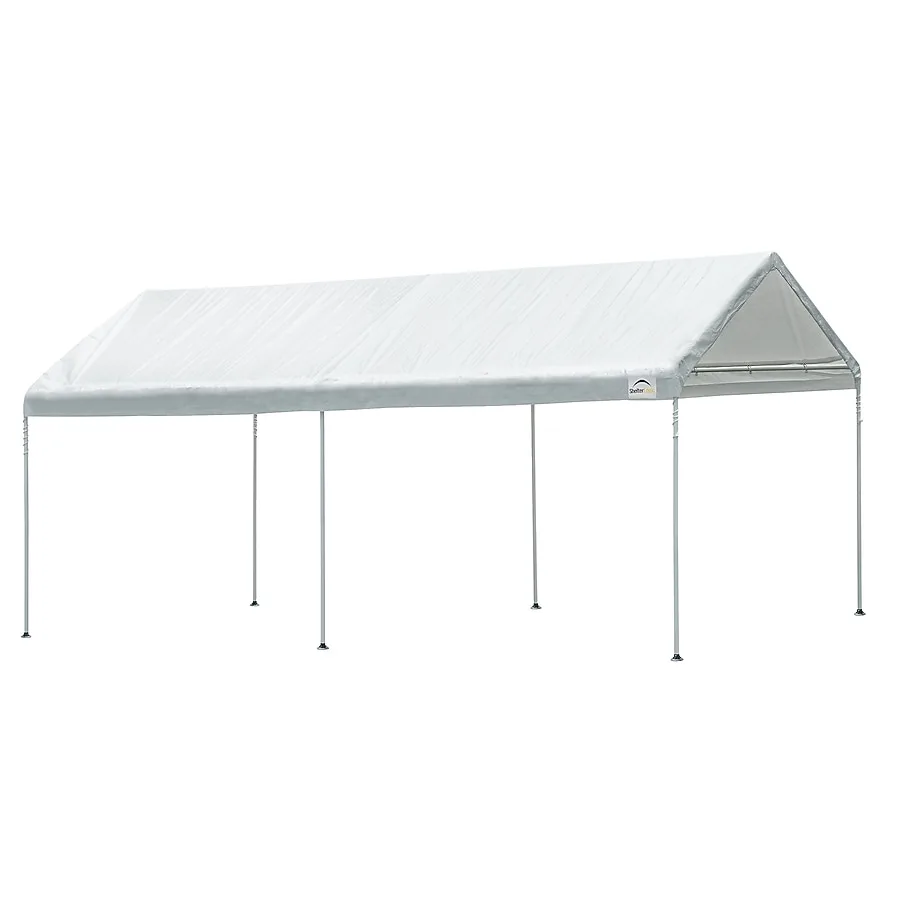 20-ft x 10-ft Rectangle White Standard canopy