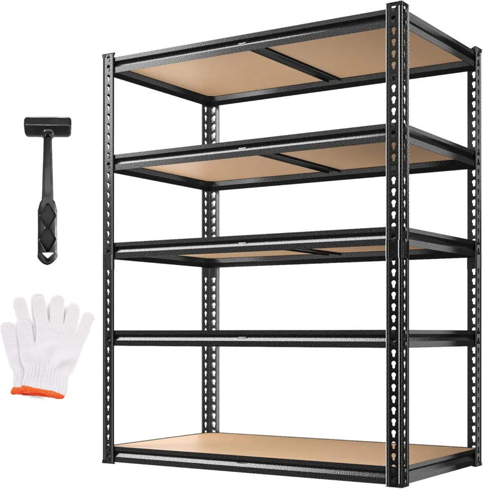 Heavy Duty 5 Tier Garage Shelving