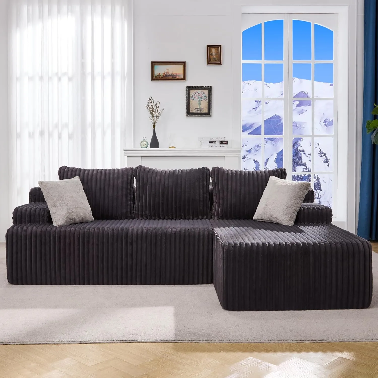 L-Shape Cloud Couch