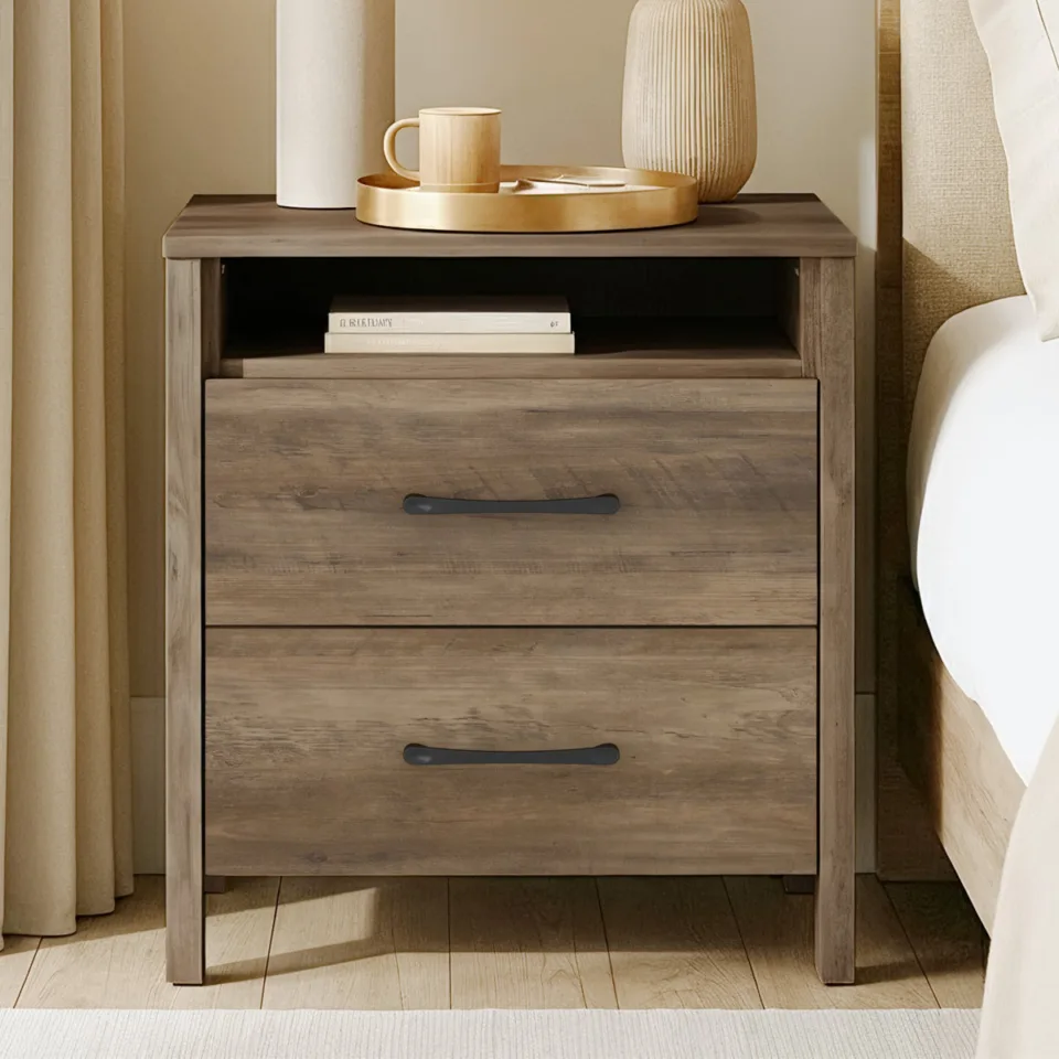 2 Drawer Nightstand