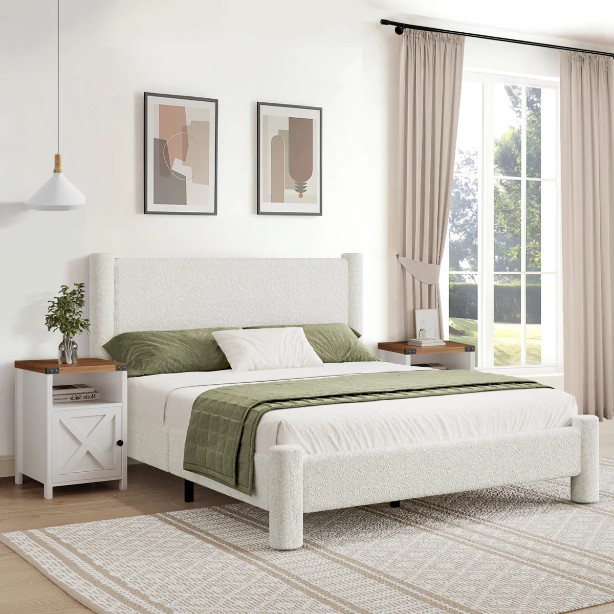 3-pc Queen Farmhouse Bedroom Set