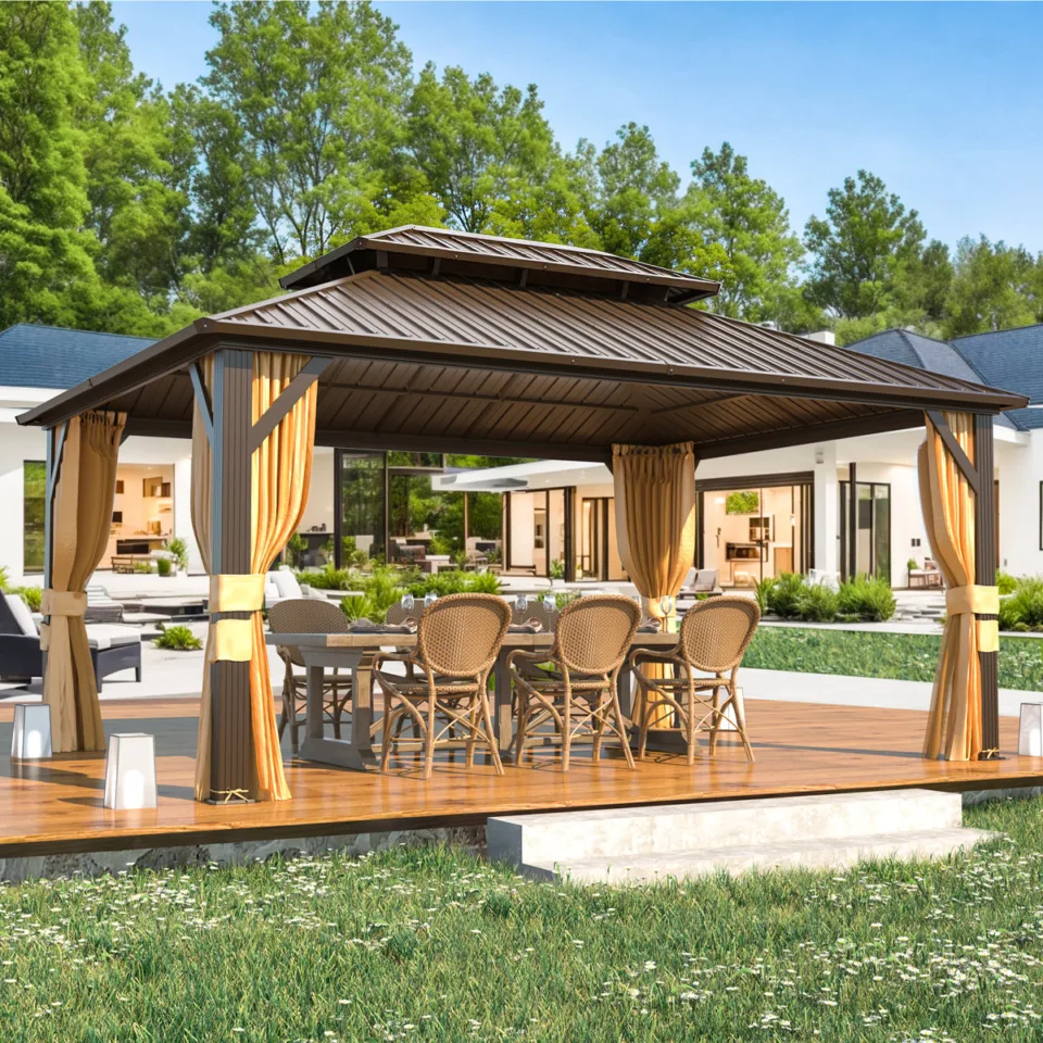 Heavy-Duty Aluminum Gazebo