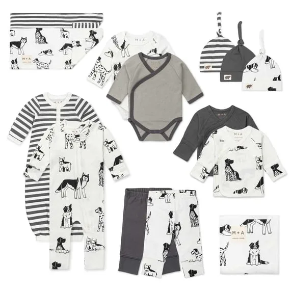 Baby Cotton 14 Piece Gift Box Set