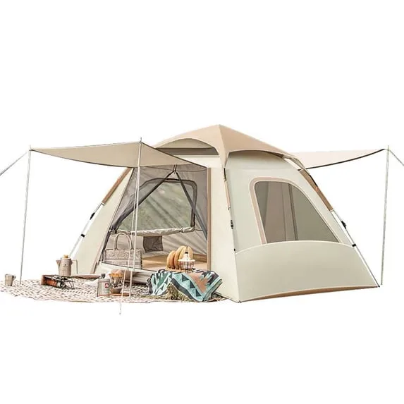 4 Person Instant Pop Up Camping Tent