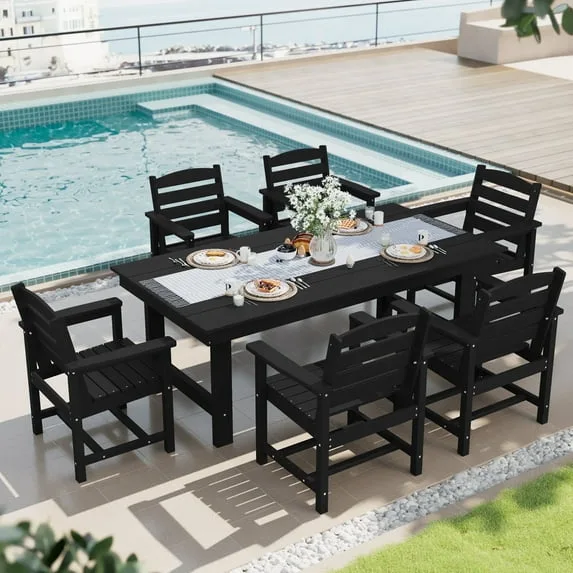 7-Piece Outdoor Dining Table Set
