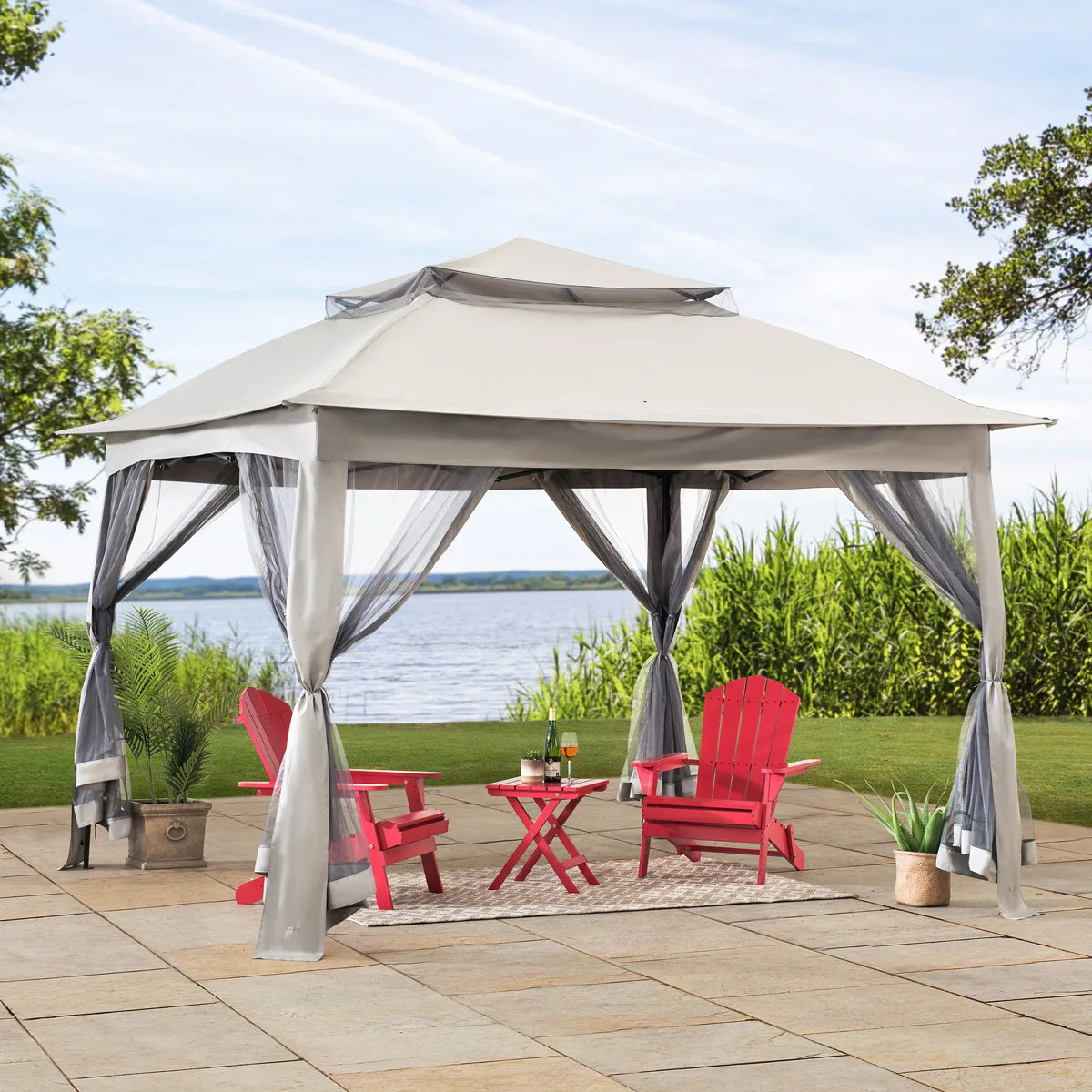 11 ft. W x 11 ft. D Pop-Up Gazebo