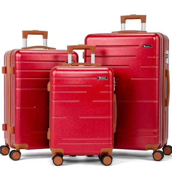 3-piece hardside luggage set