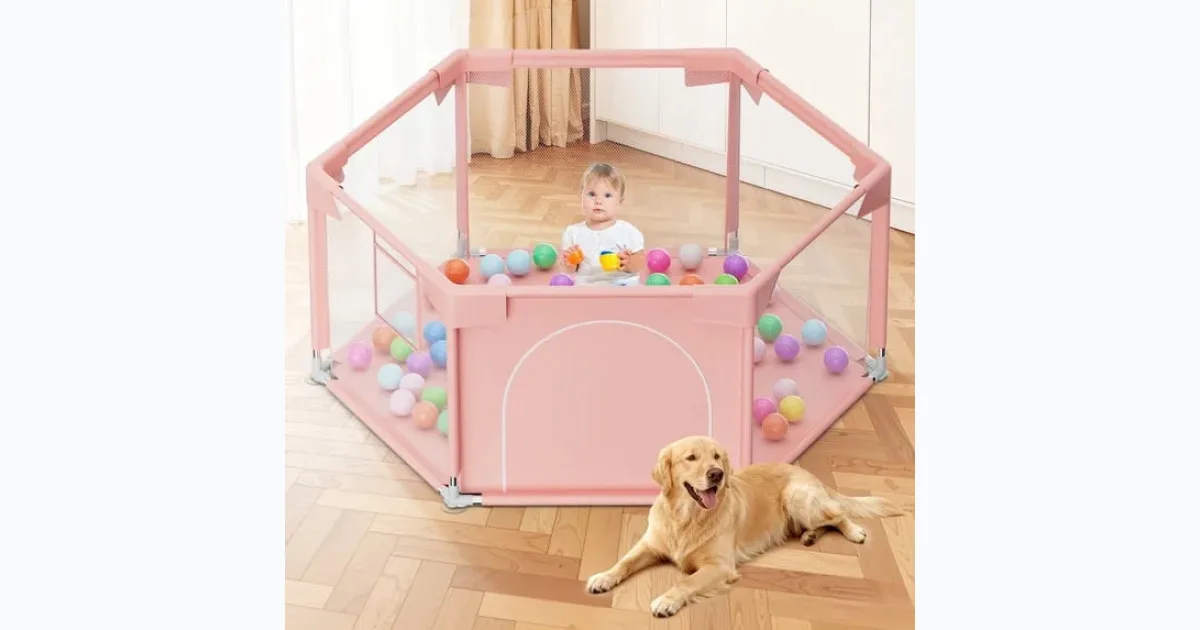 Baby Playpen, Indoors or Outdoors