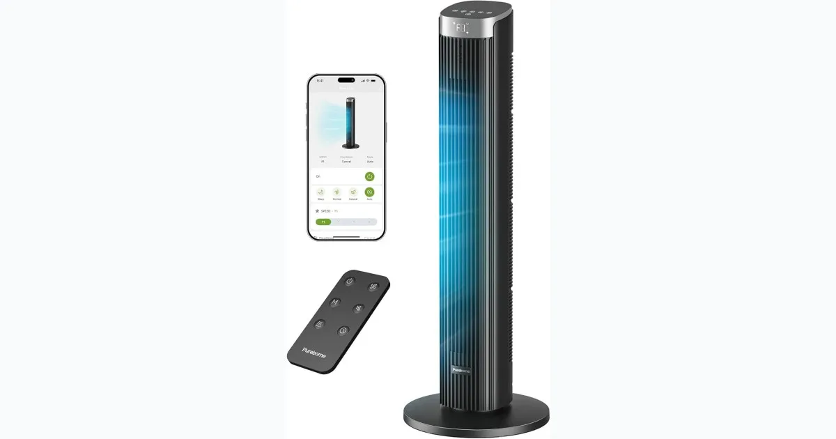 Oscillating Tower Fan