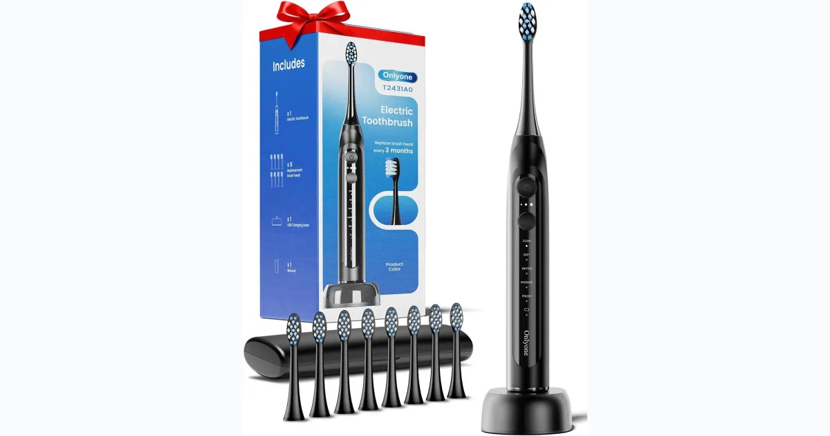 Ultrasonic Electric Toothbrush