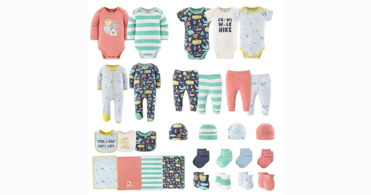 30-Piece Baby Clothes Essentials