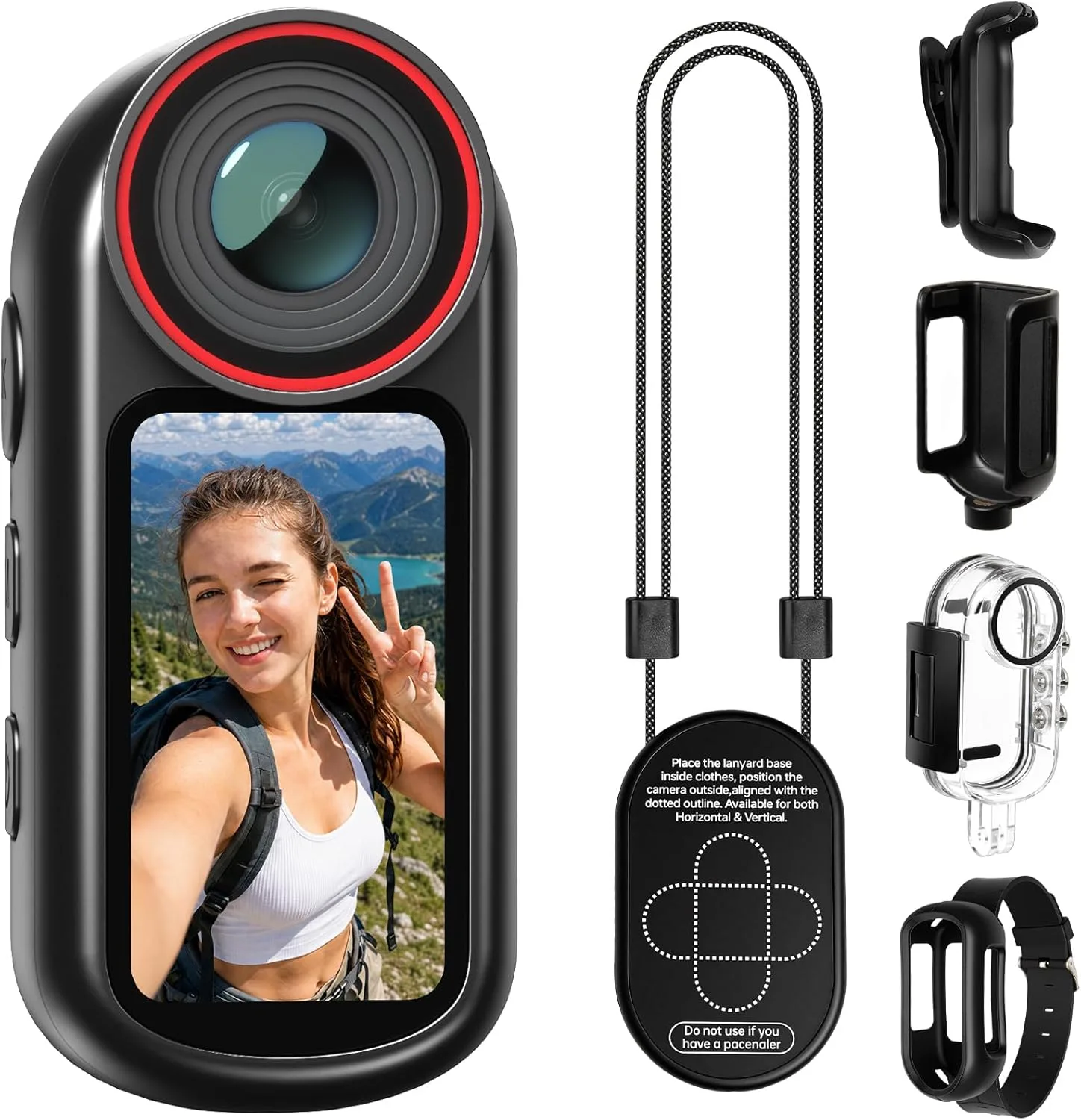 WiFi 4K Mini Body Camera