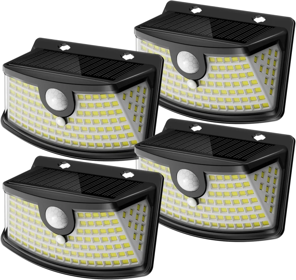 4-pack Solar Motion Sensor Lights