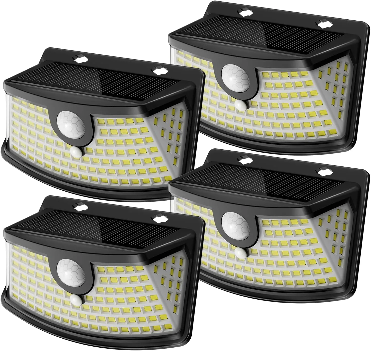 4-pack Solar Motion Sensor Lights