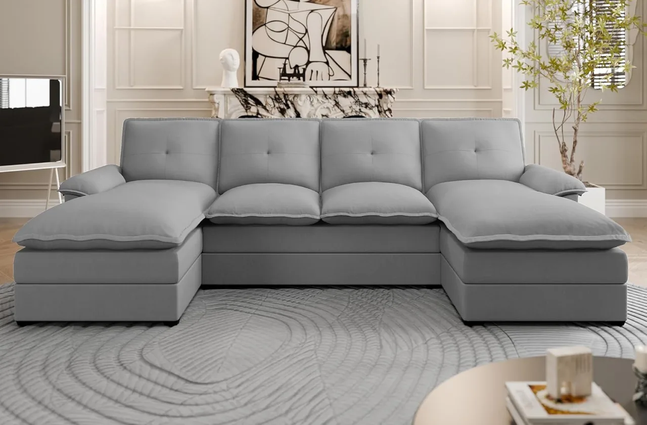 U shaped sofa