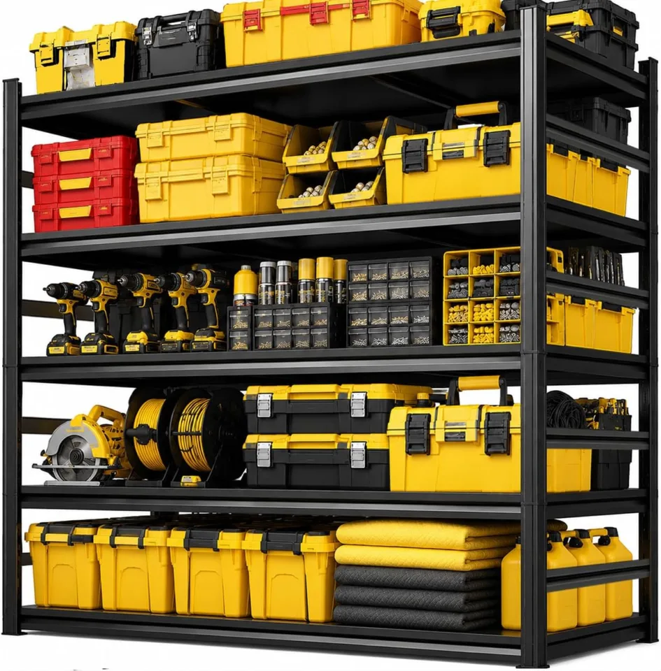 5-Tier Garage Storage Shelves