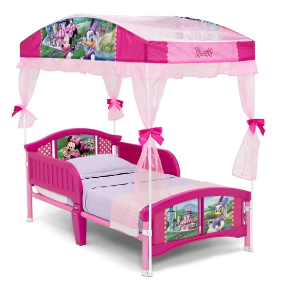 Toddler Bed with Canopy