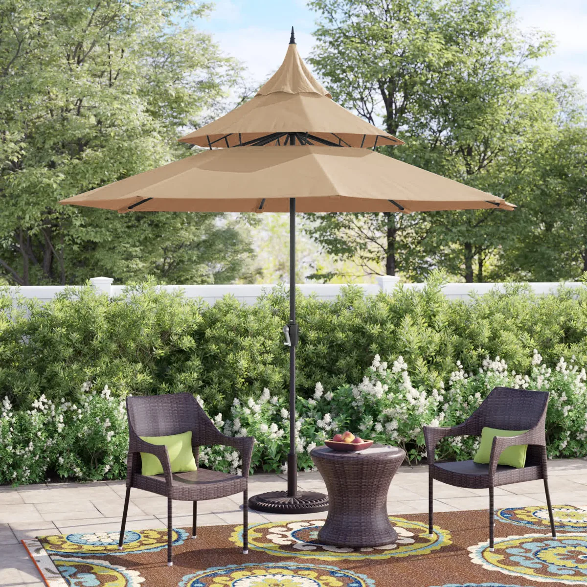 Pagoda Market Umbrella