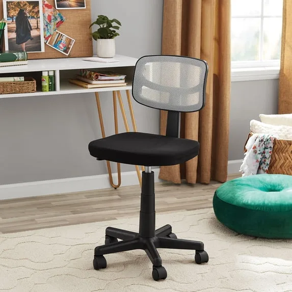 Height-Adjustable Low-Back Task Chair
