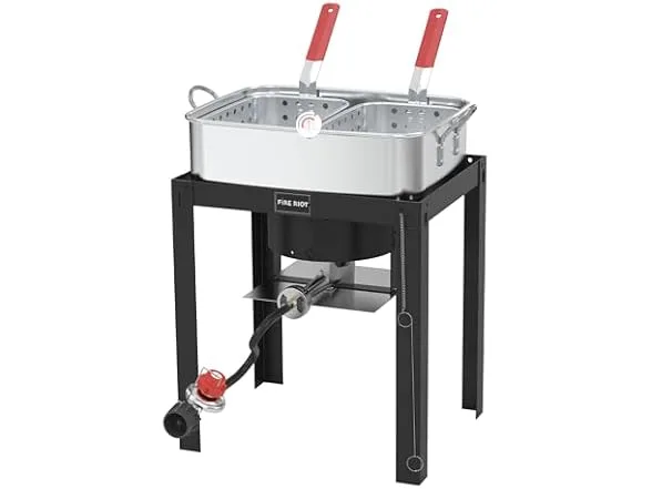 Outdoor Propane Deep Fryer with baskets