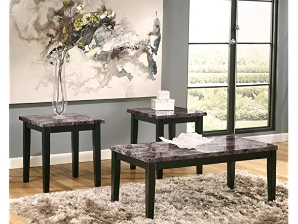 3-PIECE TABLE SET (INCLUDES COFFEE TABLE & 2 END TABLES)