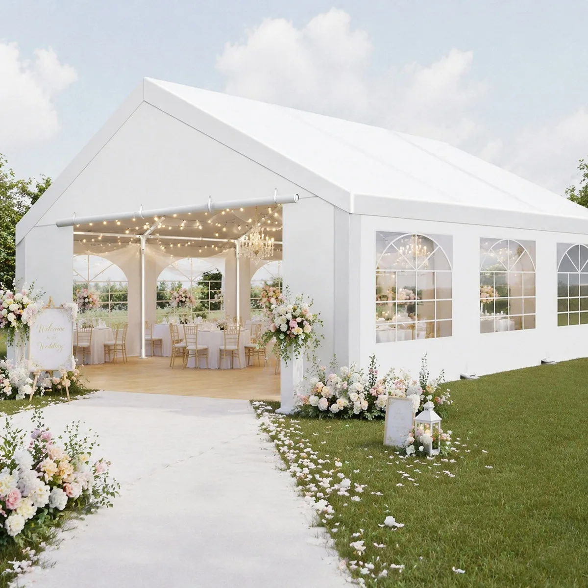 16x20FT Heavy Duty Party Tent