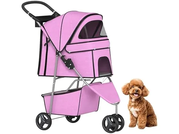 3-Wheel Pet Stroller