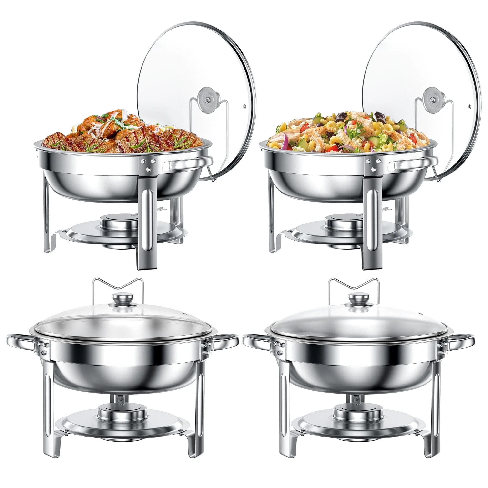 Chafing Dish Buffet Set 4 Pack