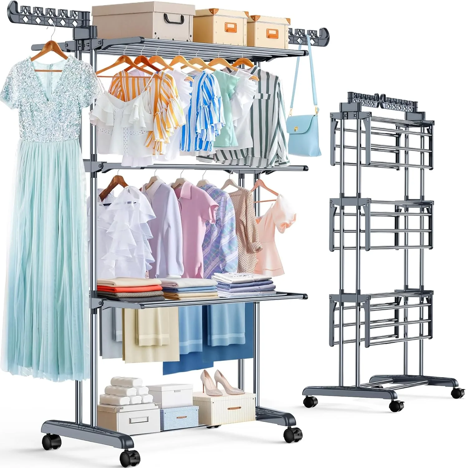 4-Tier Clothes Drying Rack