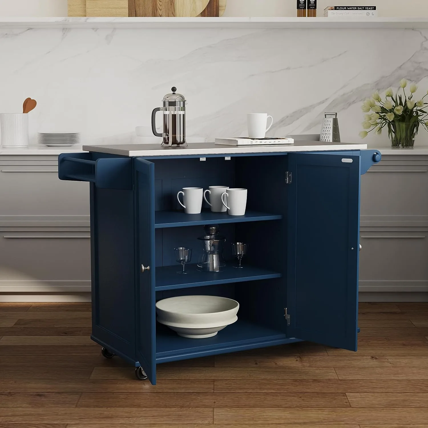 Mobile Kitchen Island Cart