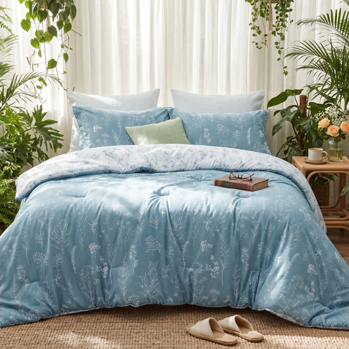 3-piece full size comforter set