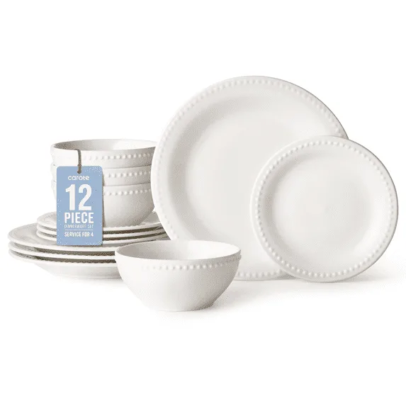 12pc Carote Dinnerware Set