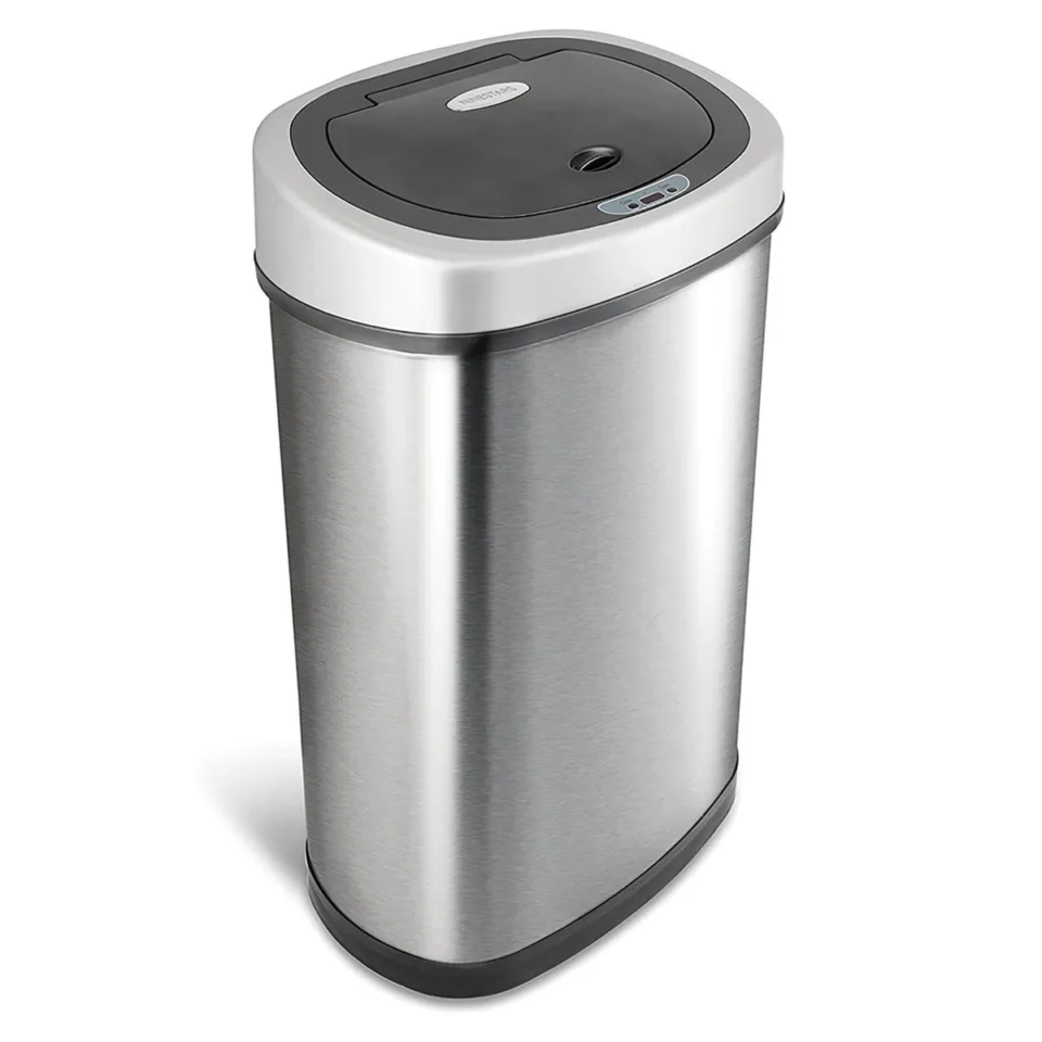 13.2 Gallon Stainless Steel Motion Sensor Trash Can