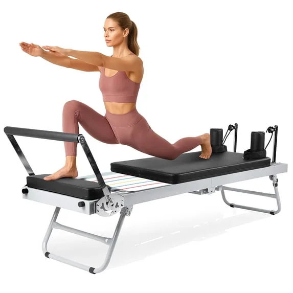 Folding Pilates Reformer Machine